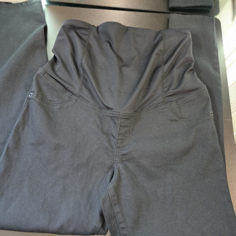 Black High-Waisted Pants